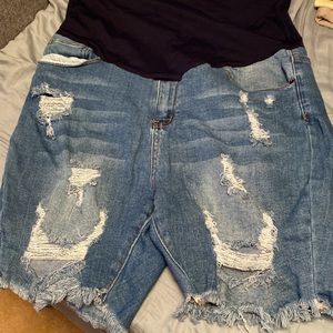 1Xmaternity shorts